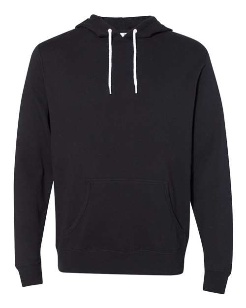 Unisex Lightweight Hooded Sweatshirt - Black