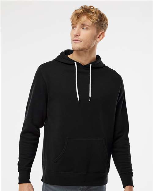Unisex Lightweight Hooded Sweatshirt - Black
