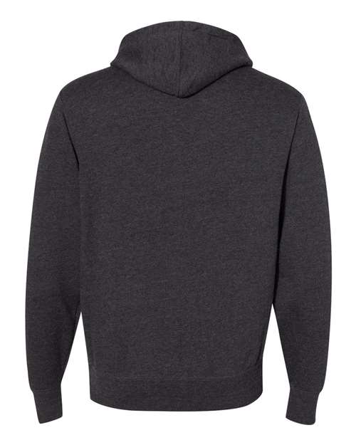 Unisex Lightweight Hooded Sweatshirt - Charcoal Heather
