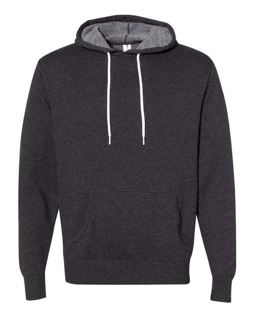 Unisex Lightweight Hooded Sweatshirt - Charcoal Heather