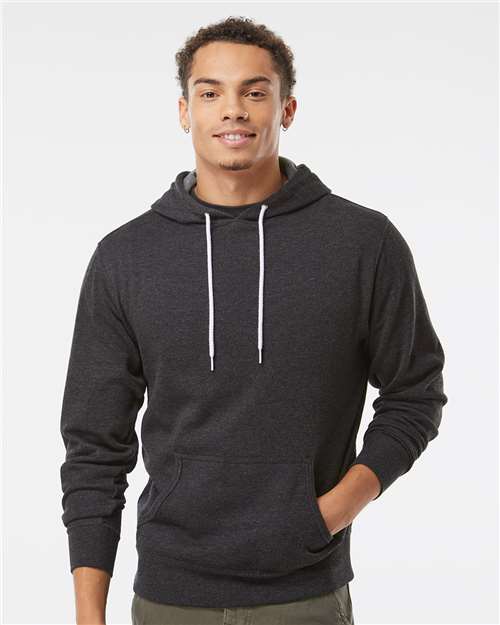 Unisex Lightweight Hooded Sweatshirt - Charcoal Heather