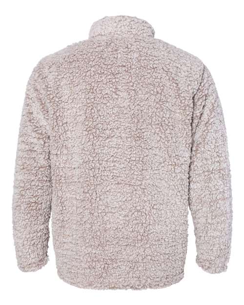 Men's Sherpa Quarter-Zip Pullover - Oatmeal Heather