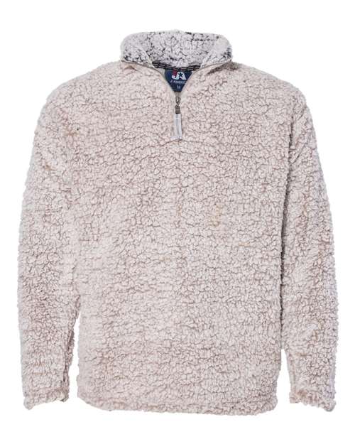 Men's Sherpa Quarter-Zip Pullover - Oatmeal Heather