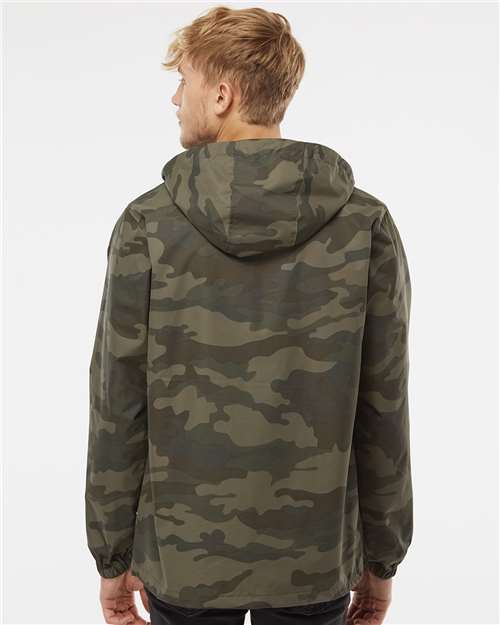 Men's Nylon Anorak - Forest Camo