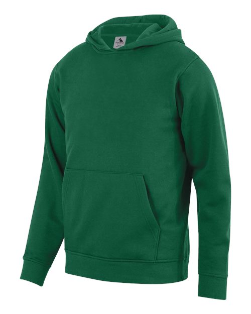 Youth 60/40 Fleece Hooded Sweatshirt - Dark Green