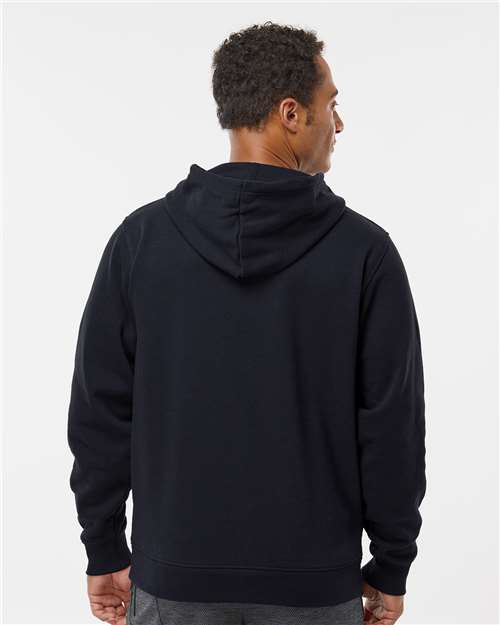 Unisex 60/40 Fleece Hooded Sweatshirt - Black