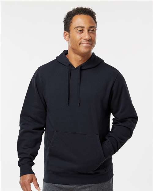 Unisex 60/40 Fleece Hooded Sweatshirt - Black