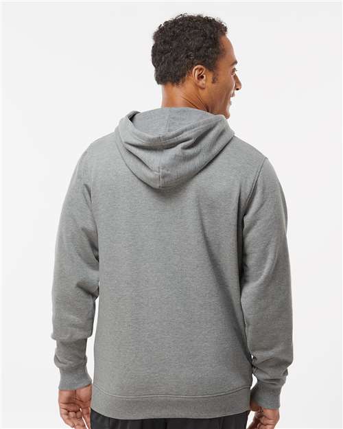 Unisex 60/40 Fleece Hooded Sweatshirt - Charcoal Heather