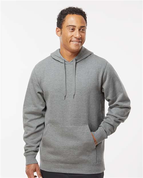 Unisex 60/40 Fleece Hooded Sweatshirt - Charcoal Heather