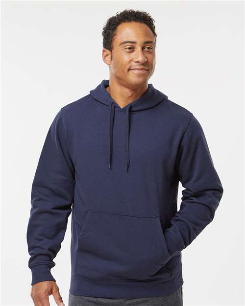 Unisex 60/40 Fleece Hooded Sweatshirt - Navy