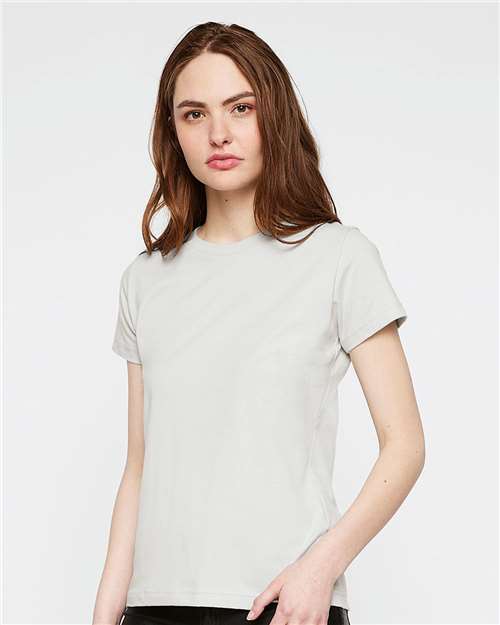 Women's Fine Jersey Tee - Silver