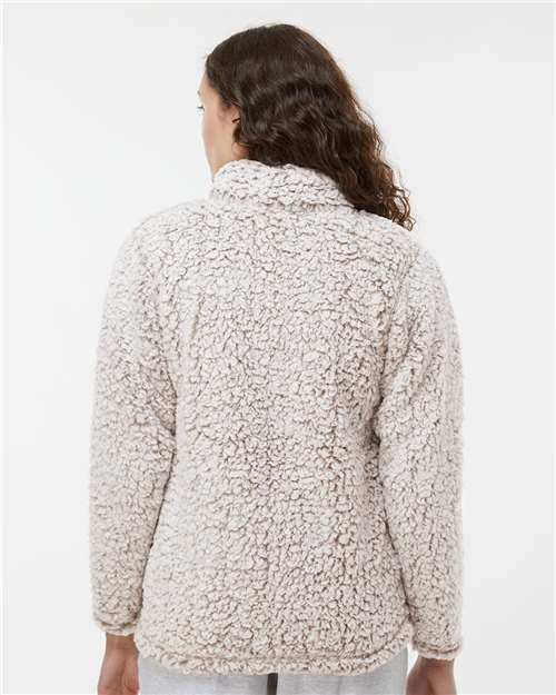 Women’s Epic Sherpa Quarter-Zip Pullover - Oatmeal Heather