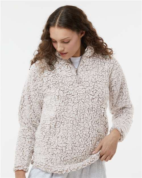 Women’s Epic Sherpa Quarter-Zip Pullover - Oatmeal Heather