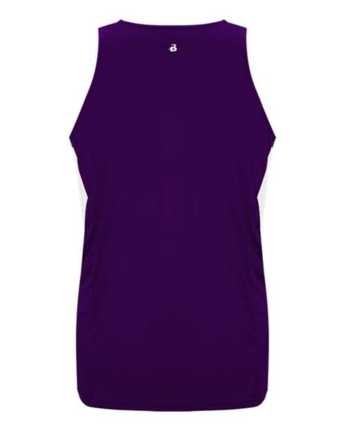 Purple/ White