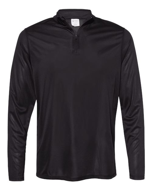 Men's Attain Color Secure® Performance Quarter-Zip Pullover - Black
