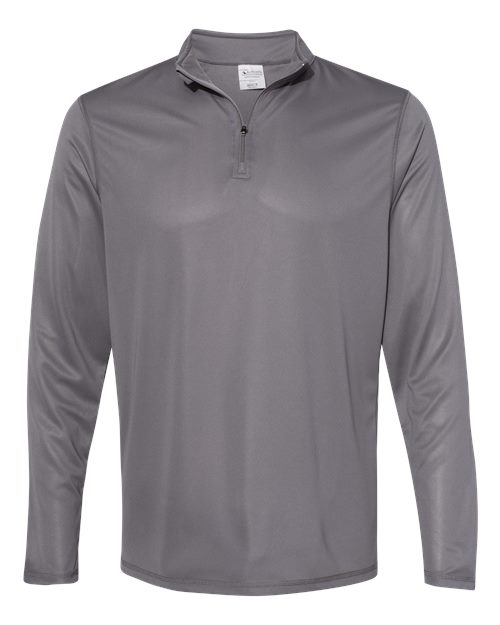 Men's Attain Color Secure® Performance Quarter-Zip Pullover - Graphite