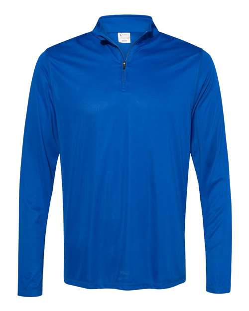Men's Attain Color Secure® Performance Quarter-Zip Pullover - Royal