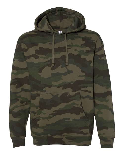 Unisex Heavyweight Hooded Sweatshirt - Forest Camo