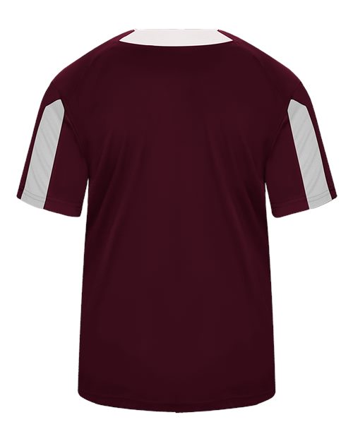Maroon/ White