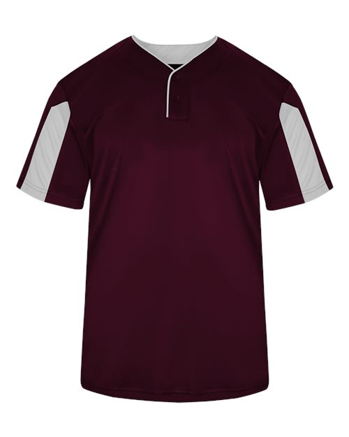 Maroon/ White