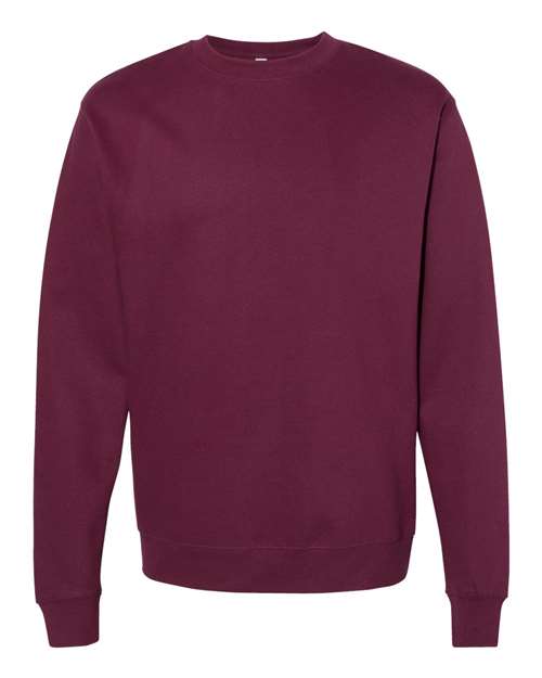 Unisex Midweight Crewneck Sweatshirt - Maroon