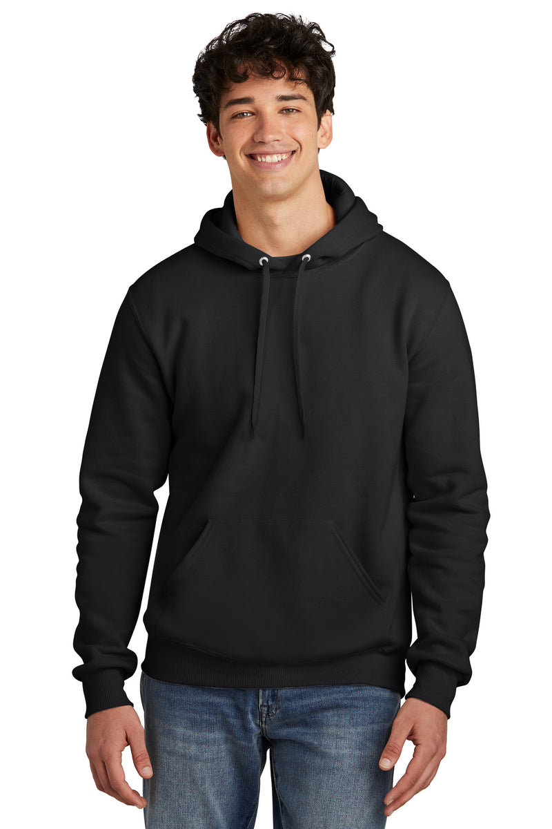 Jerzees Eco Premium Blend Pullover Hooded Sweatshirt - Black Ink