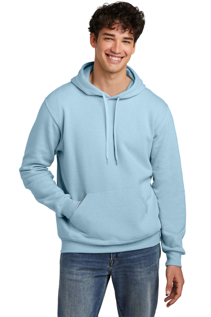 Jerzees Eco Premium Blend Pullover Hooded Sweatshirt - Cloud Heather