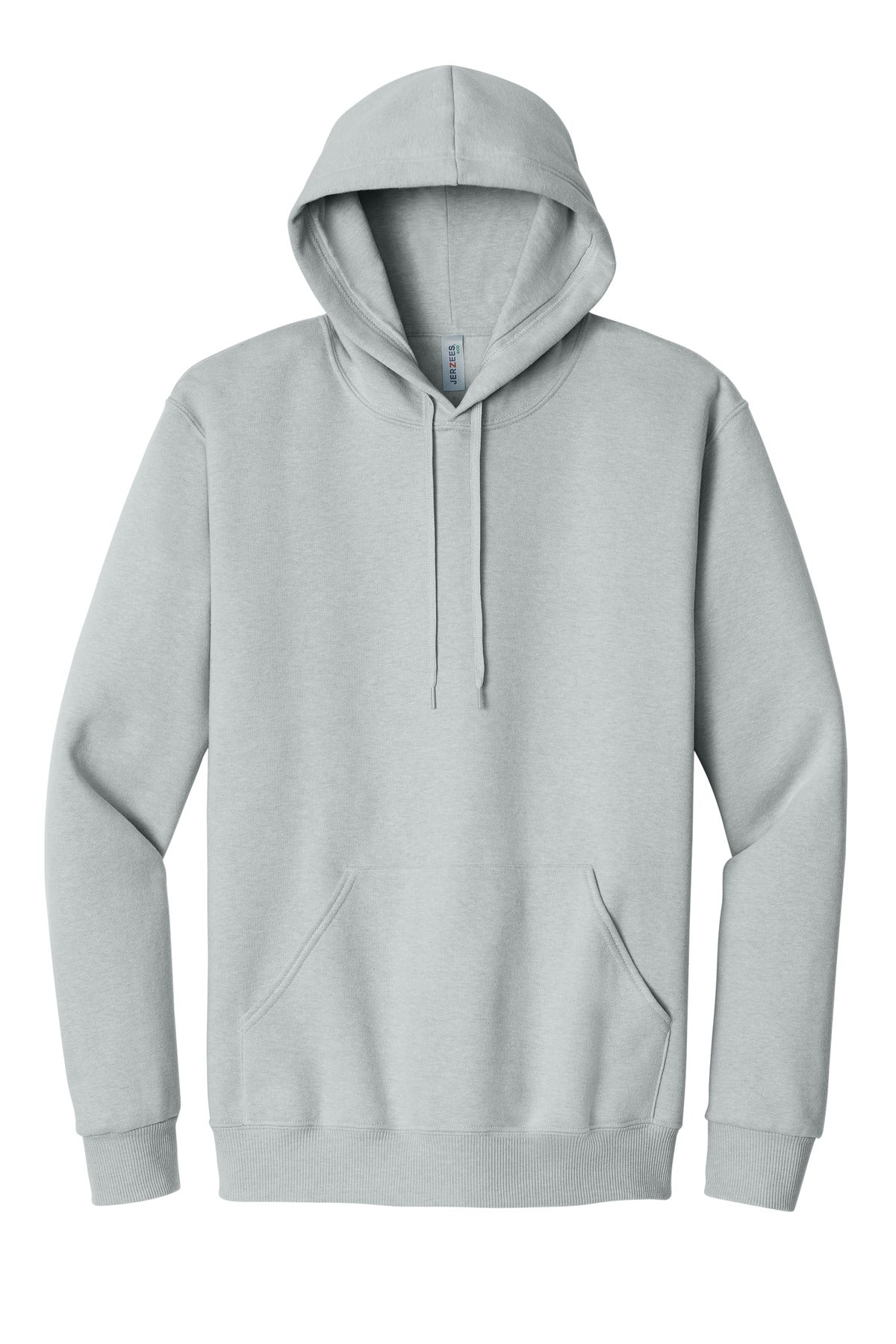 Jerzees Eco Premium Blend Pullover Hooded Sweatshirt - Frost Grey Heather