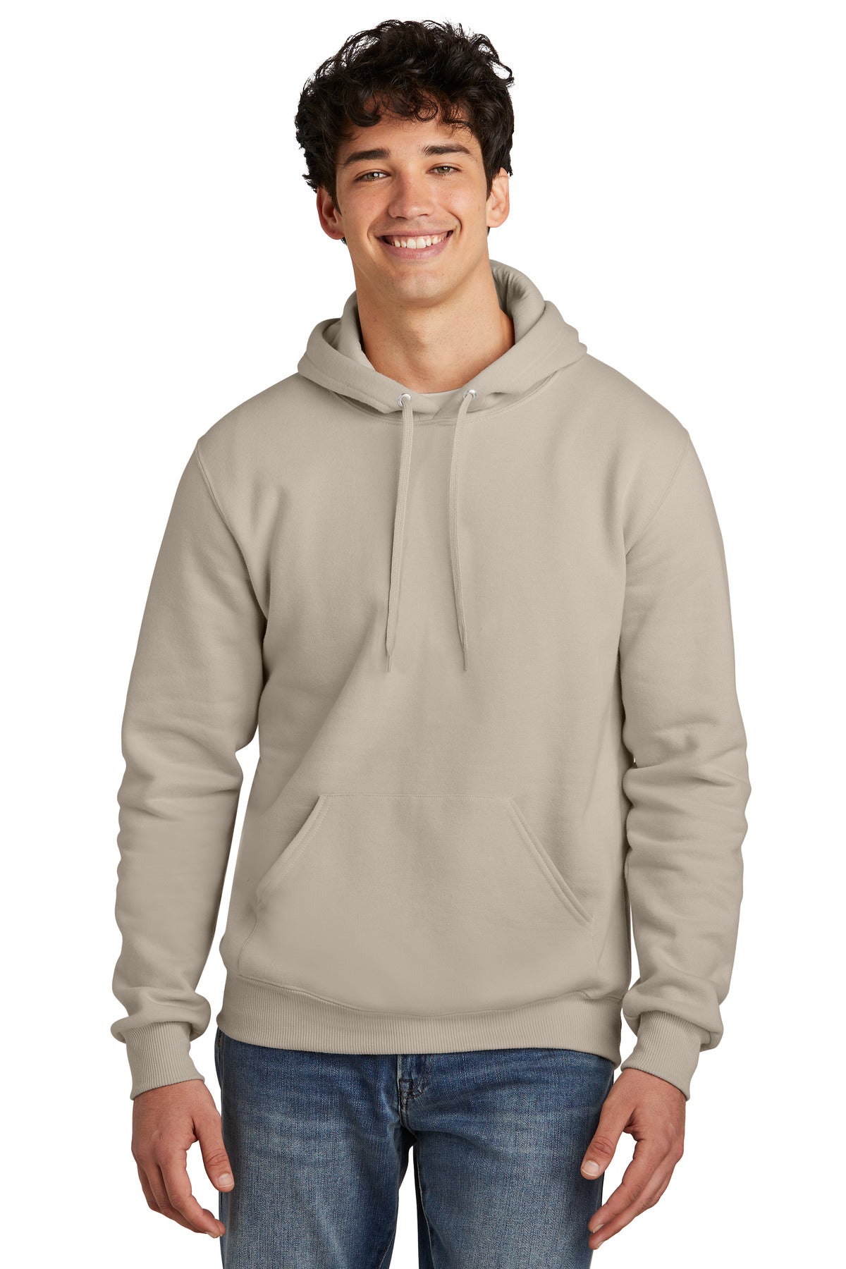 Jerzees Eco Premium Blend Pullover Hooded Sweatshirt - Putty
