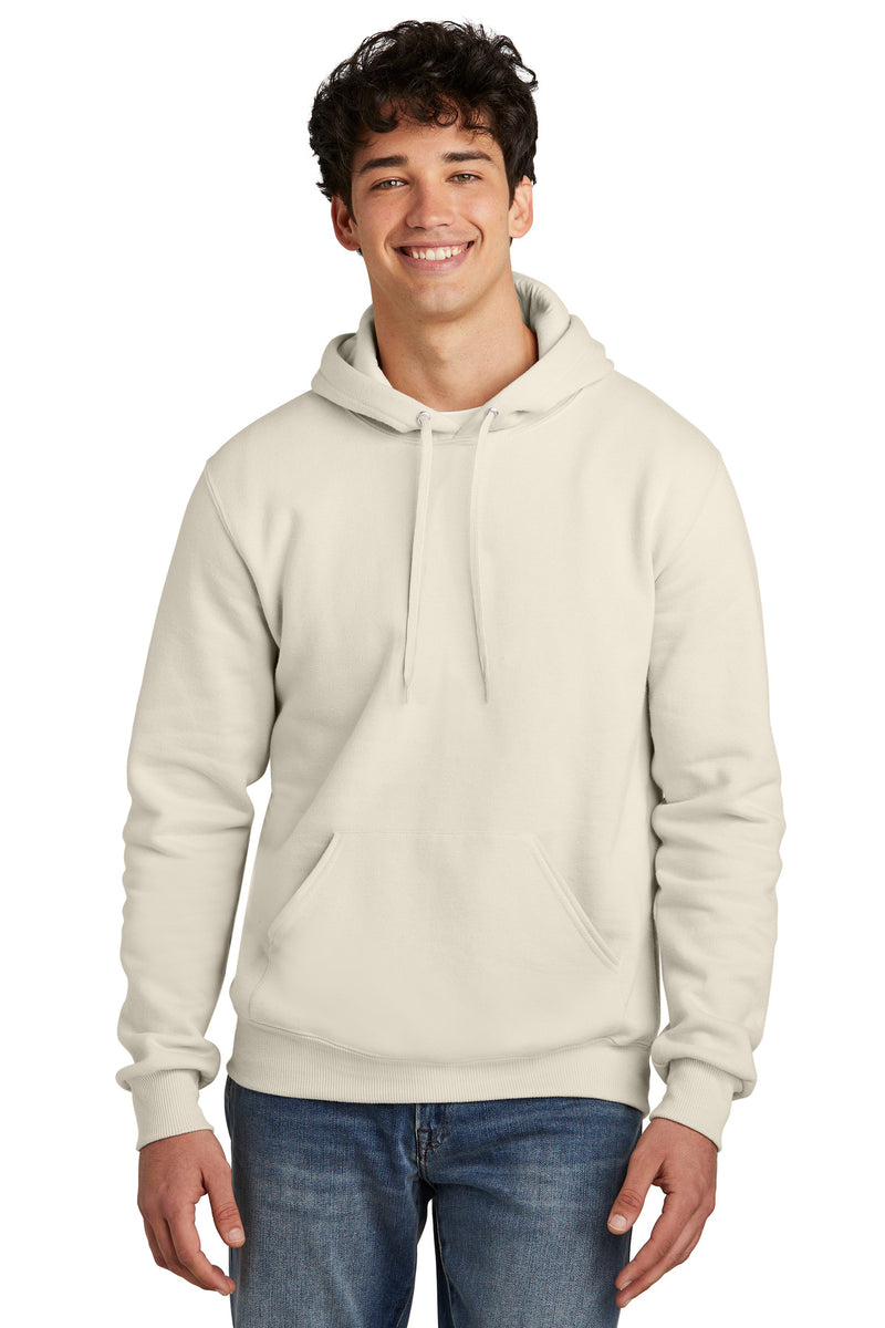 Jerzees Eco Premium Blend Pullover Hooded Sweatshirt - Sweet Cream Heather