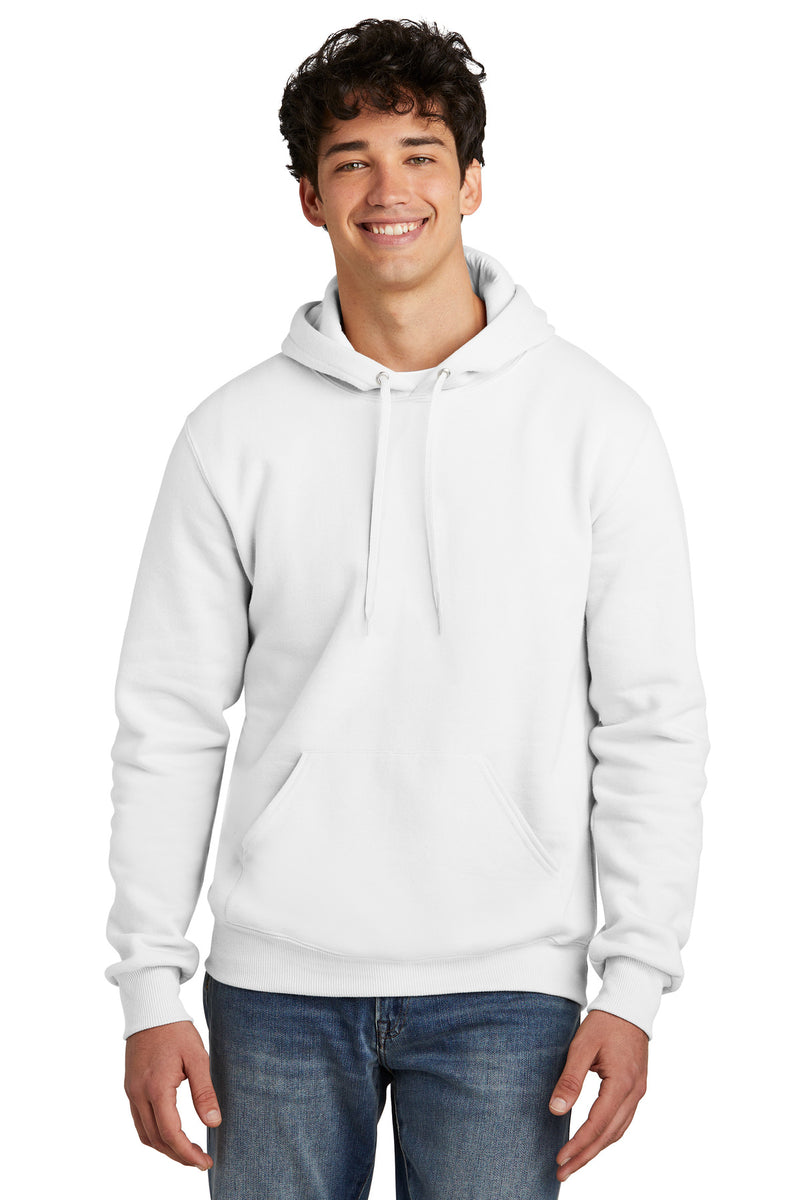 Jerzees Eco Premium Blend Pullover Hooded Sweatshirt - White