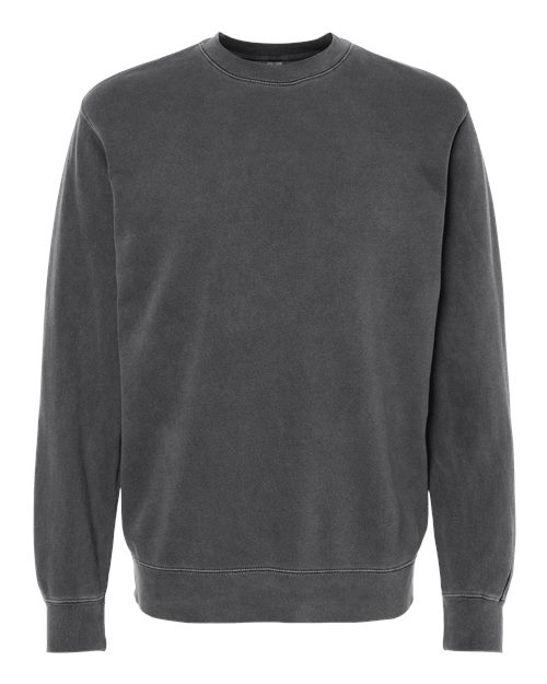 Unisex Midweight Pigment-Dyed Crewneck Sweatshirt - Pigment Black