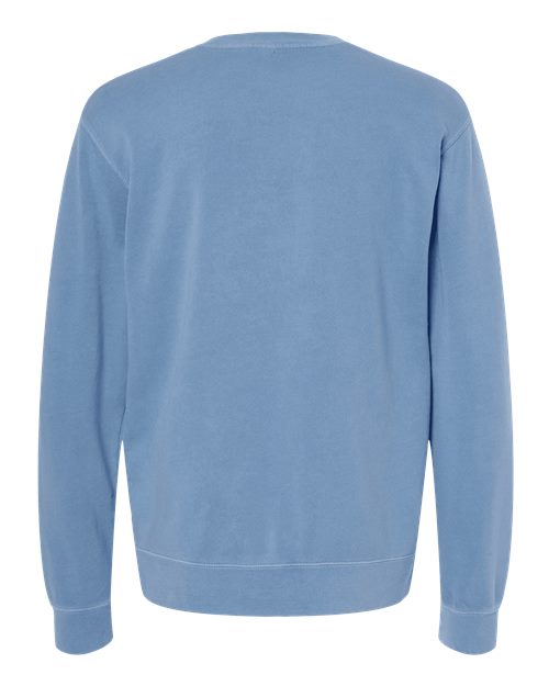 Unisex Midweight Pigment-Dyed Crewneck Sweatshirt - Pigment Light Blue