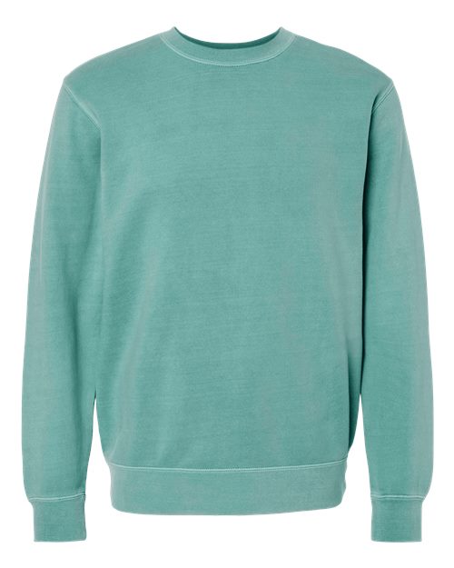 Unisex Midweight Pigment-Dyed Crewneck Sweatshirt - Pigment Mint
