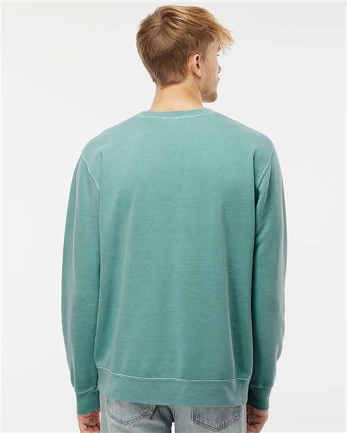 Unisex Midweight Pigment-Dyed Crewneck Sweatshirt - Pigment Mint