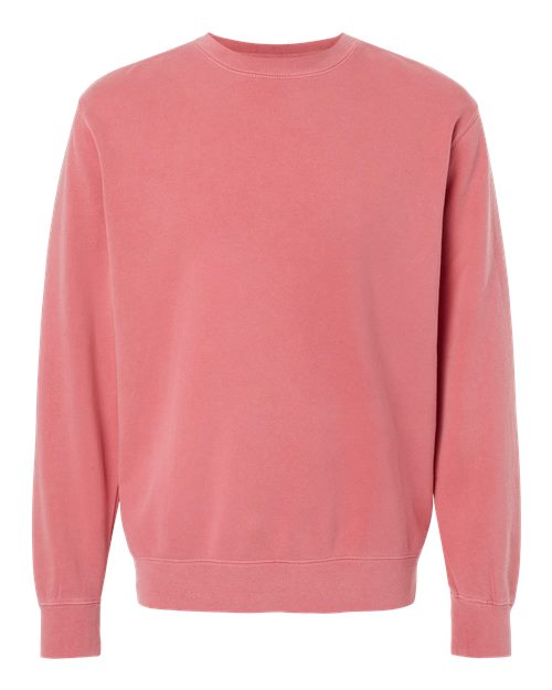 Unisex Midweight Pigment-Dyed Crewneck Sweatshirt - Pigment Pink