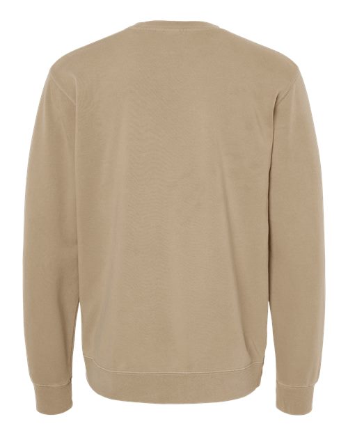 Unisex Midweight Pigment-Dyed Crewneck Sweatshirt - Pigment Sandstone