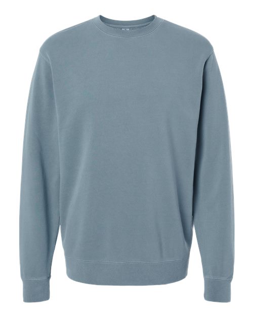 Unisex Midweight Pigment-Dyed Crewneck Sweatshirt - Pigment Slate Blue
