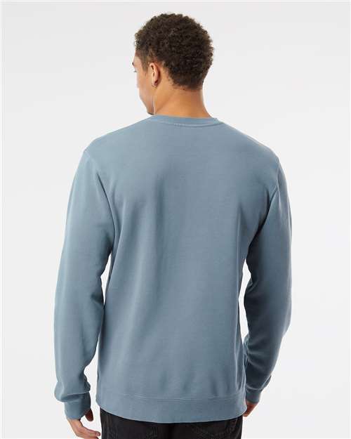 Unisex Midweight Pigment-Dyed Crewneck Sweatshirt - Pigment Slate Blue