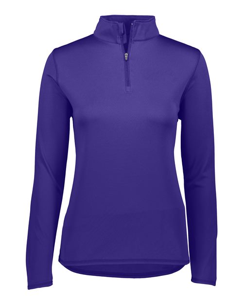Women's Attain Color Secure® Performance Quarter-Zip Pullover - Purple