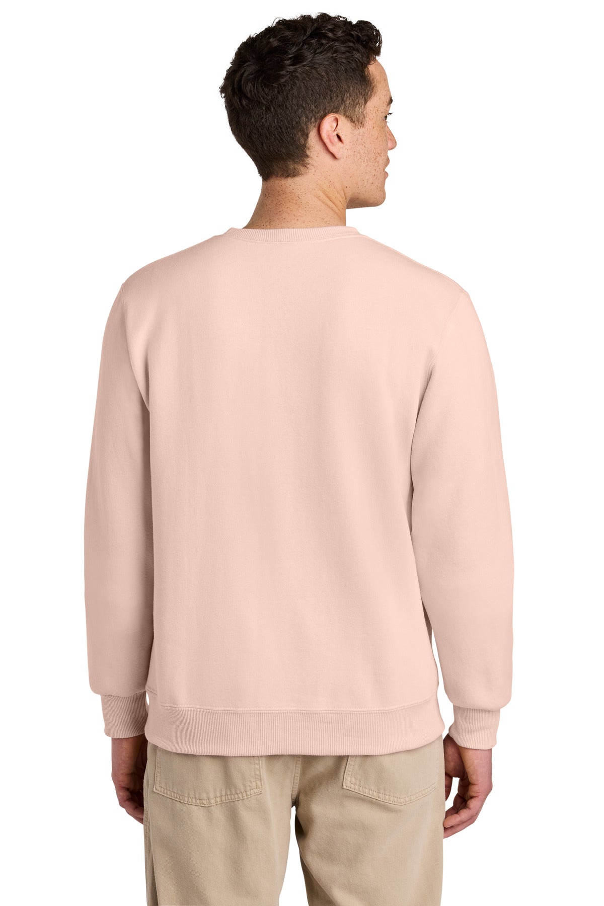 Jerzees Eco Premium Blend Crewneck Sweatshirt - Blush Pink