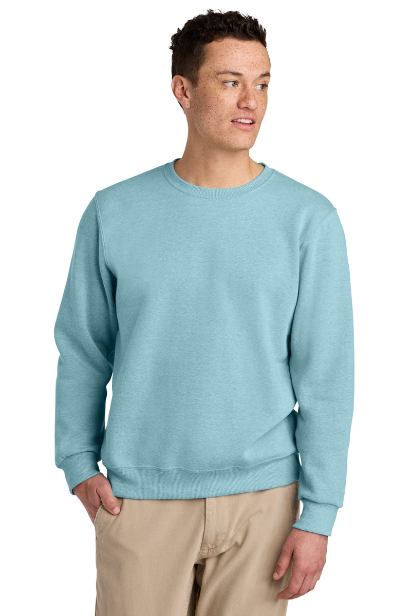 Jerzees Eco Premium Blend Crewneck Sweatshirt - Cloud Heather