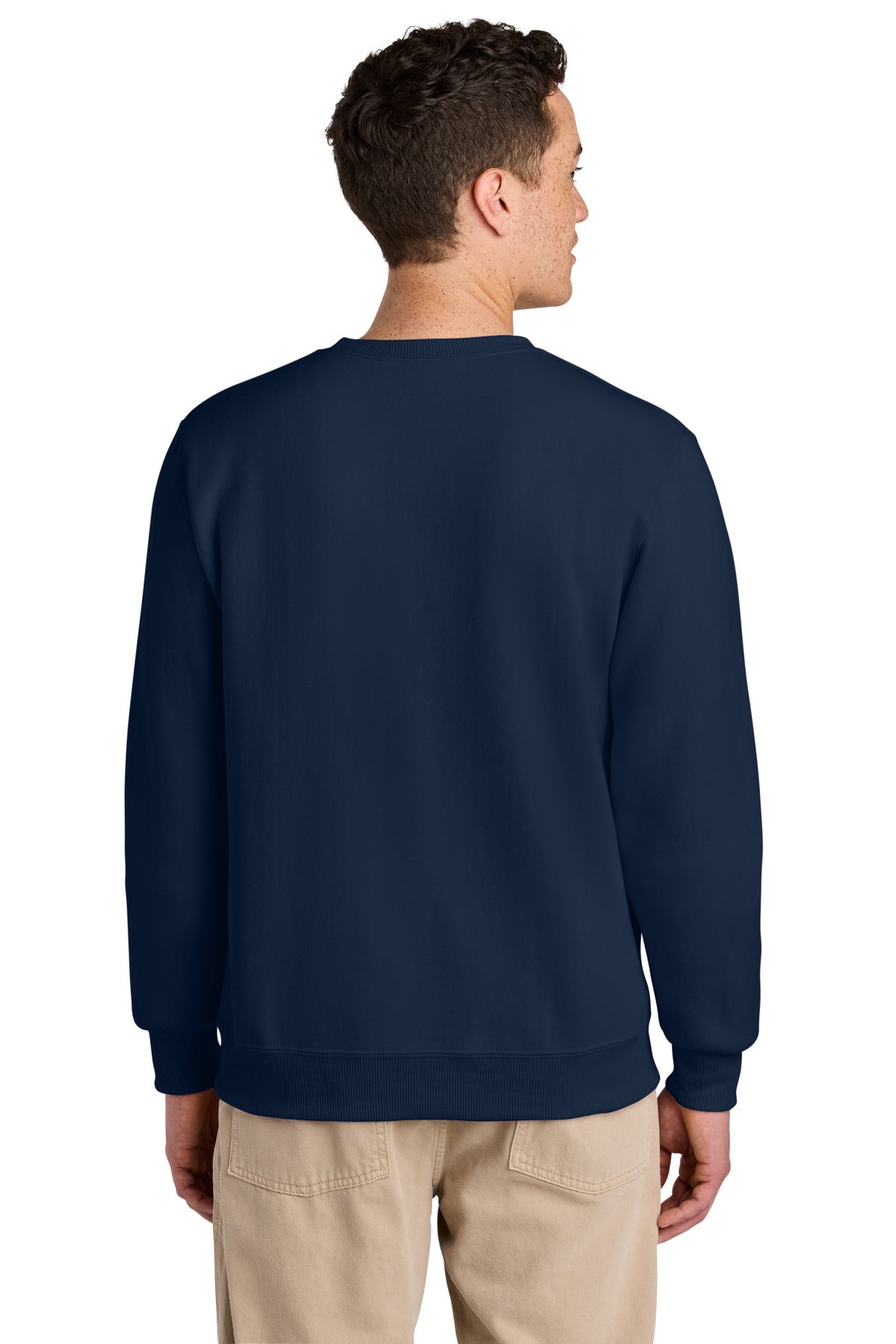 Jerzees Eco Premium Blend Crewneck Sweatshirt - J. Navy