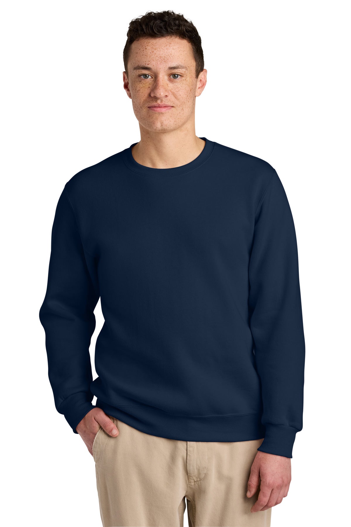 Jerzees Eco Premium Blend Crewneck Sweatshirt - J. Navy