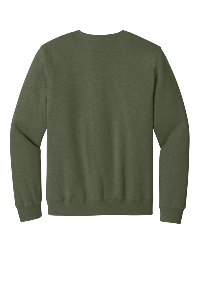 Jerzees Eco Premium Blend Crewneck Sweatshirt - Military Green Heather