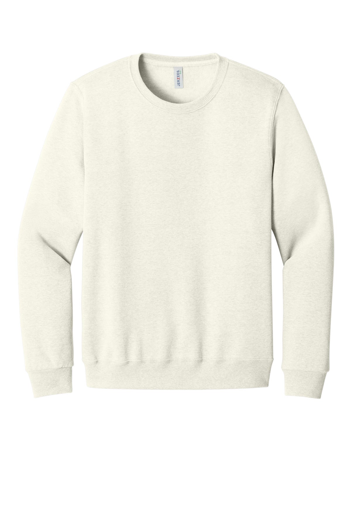 Jerzees Eco Premium Blend Crewneck Sweatshirt - Sweet Cream Heather