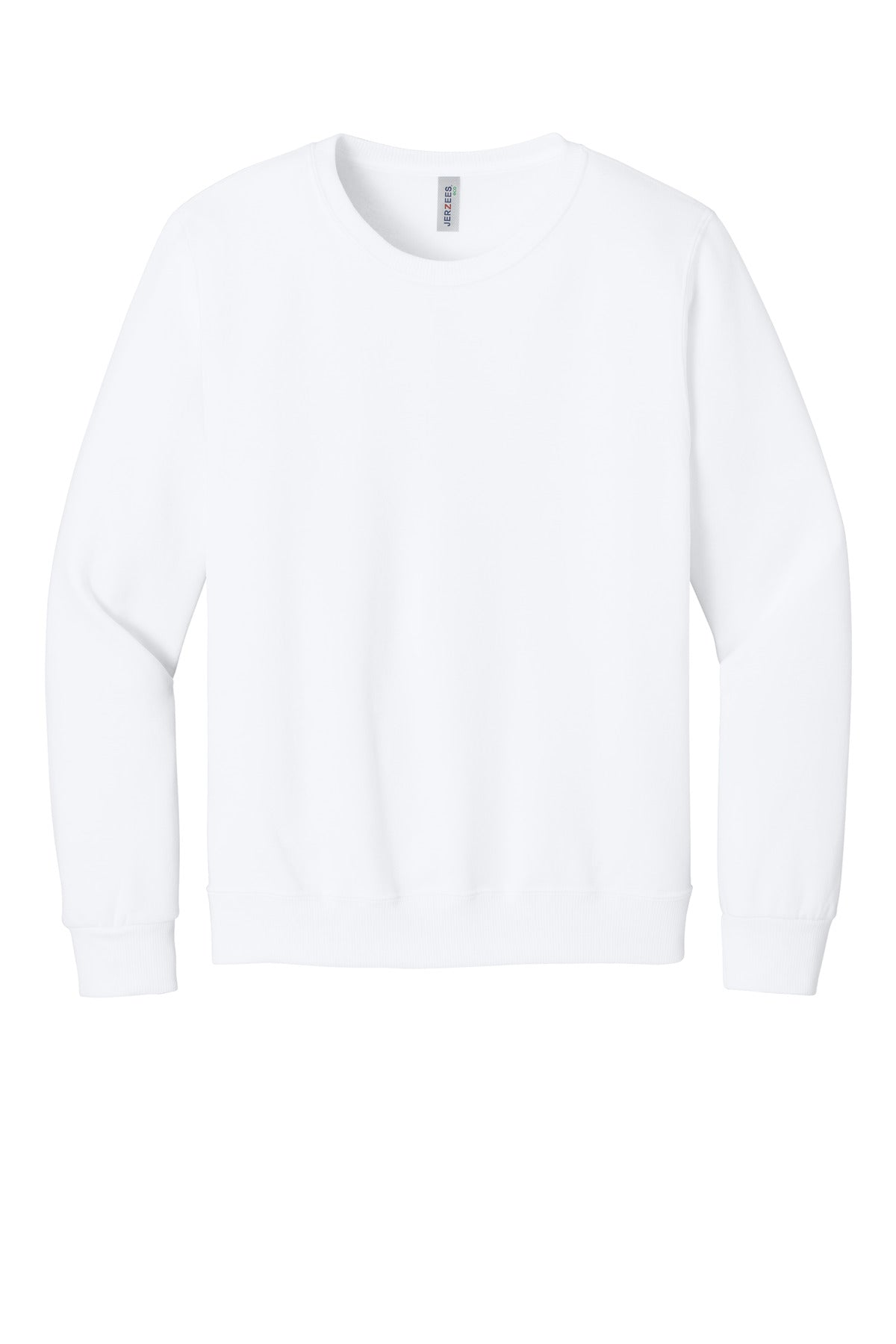 Jerzees Eco Premium Blend Crewneck Sweatshirt - White