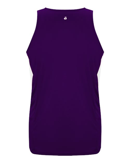 Purple/ White