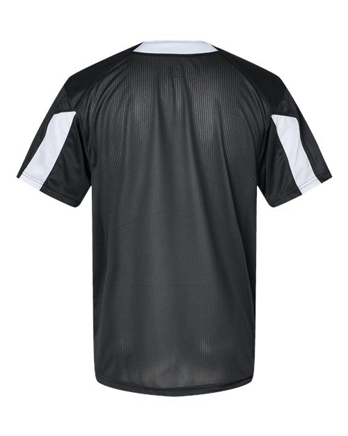 Men's Striker Placket - Black/ White