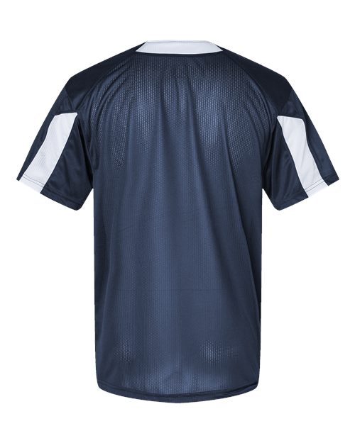 Men's Striker Placket - Navy/ White